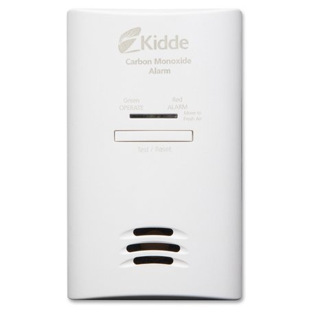 KIDDE Carbon Monoxide Alarm, Alarm Audible Alert, Battery; AC Supply KID21025759